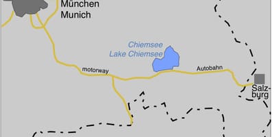 نقشه ofmunich دریاچه 