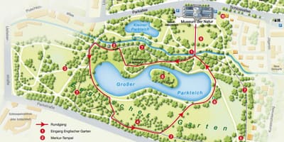 نقشه englischer garten