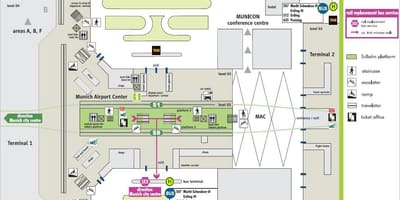 Muc ترمینال 2 نقشه